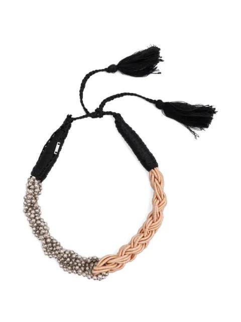 braided bead necklace by ALYSI