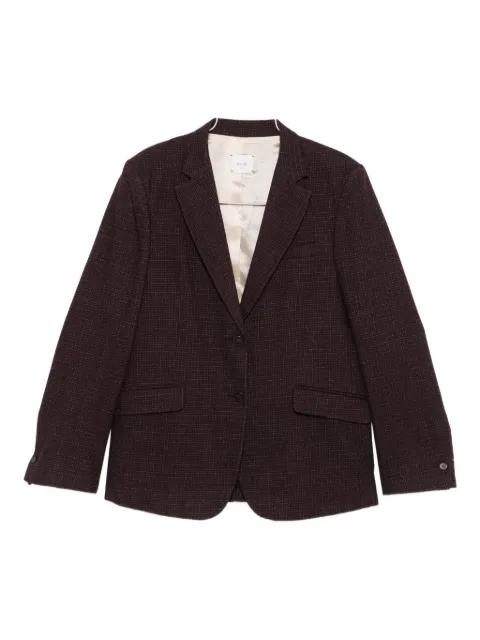 checked blazer by ALYSI