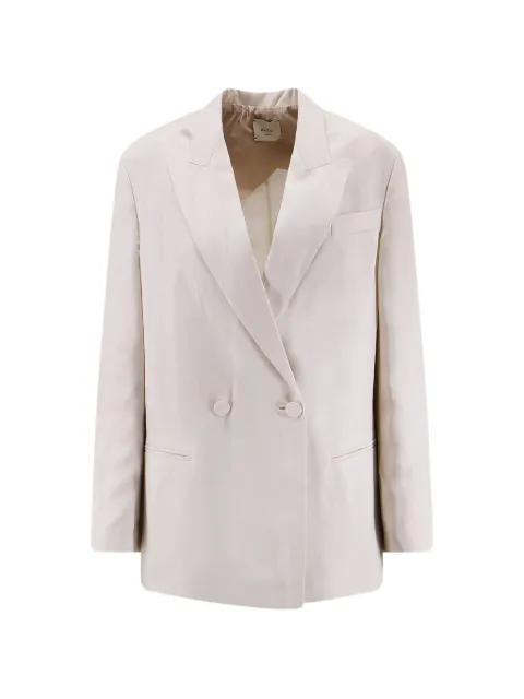double-breasted peak-lapel blazer by ALYSI