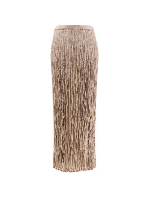 elasticated wrinkled midi skirt by ALYSI