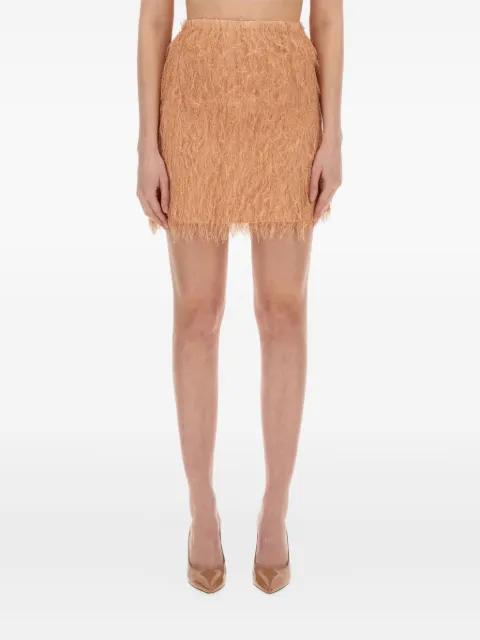 fringed mini skirt by ALYSI