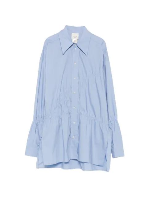 gathered poplin shirt by ALYSI