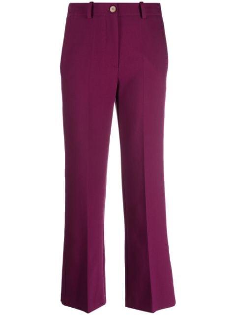 high-waisted straight-leg trousers by ALYSI