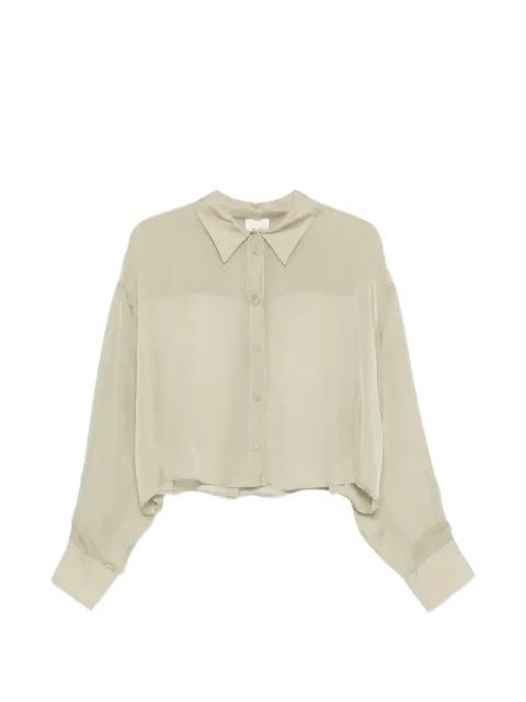 long-sleeve cropped shirt by ALYSI