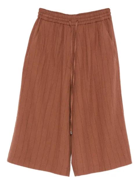 pinstripe drawstring shorts by ALYSI