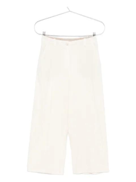 pleat-detailed cotton trousers by ALYSI
