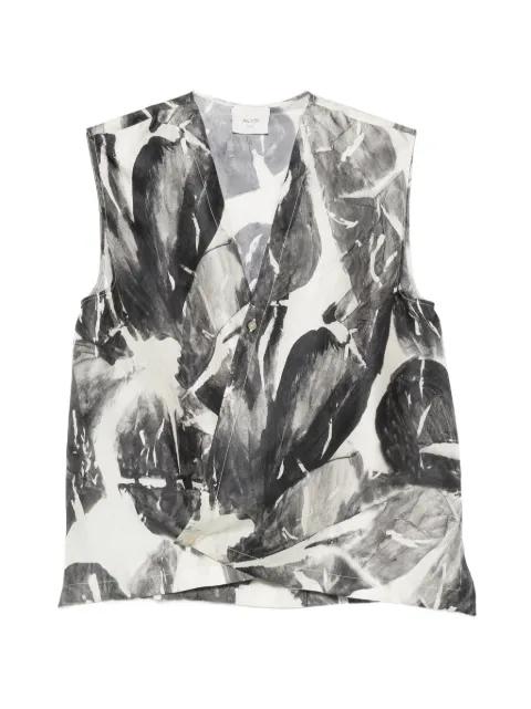 printed buttoned top by ALYSI