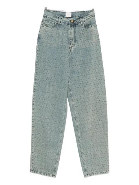 rhinestone-embellished jeans by ALYSI