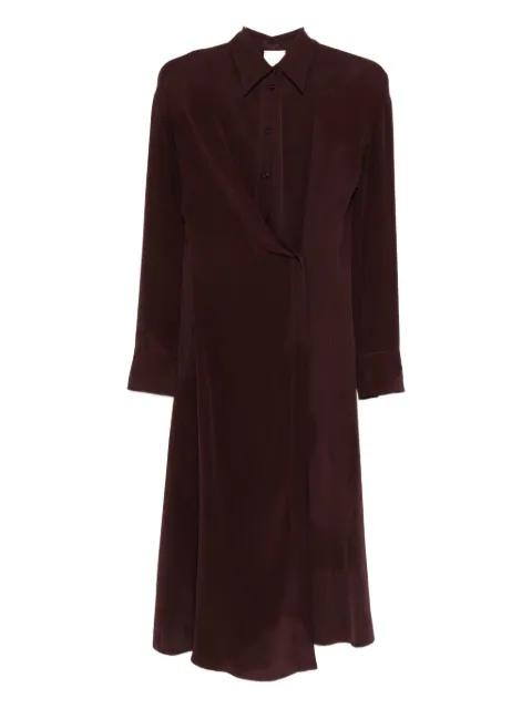 silk shirt dress by ALYSI