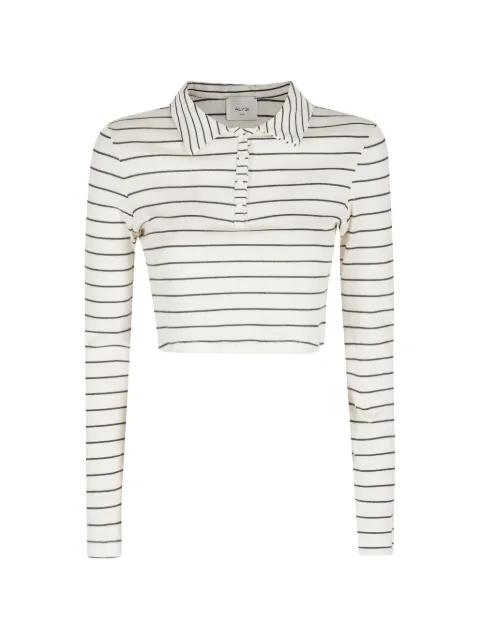 striped collared polo shirt by ALYSI