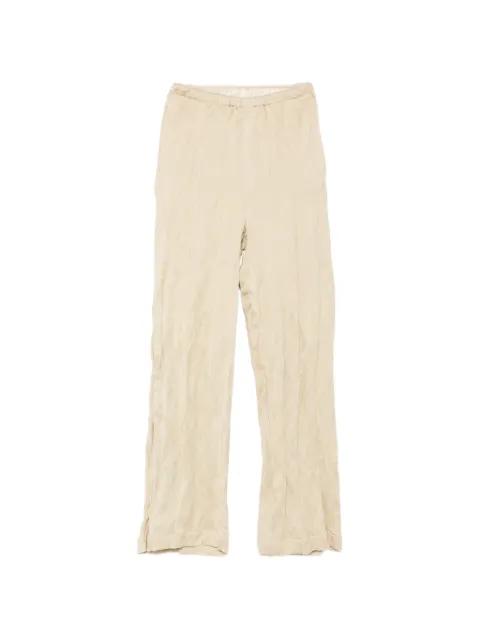 textured elasticated-waistband trousers by ALYSI