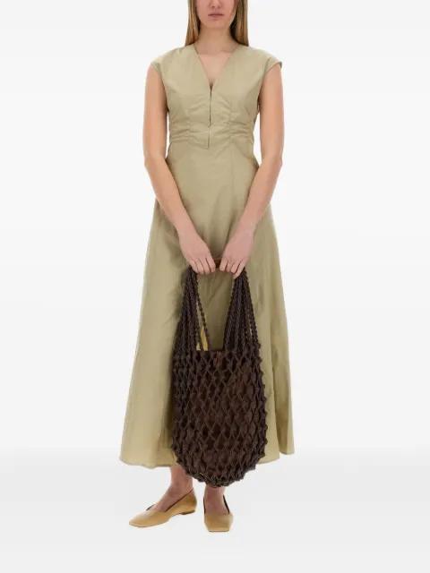 v-neck maxi dress by ALYSI