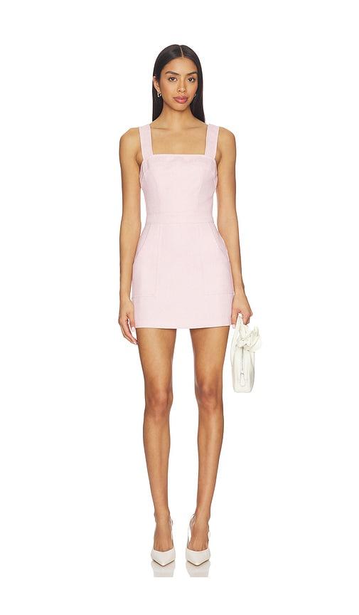 Amanda Uprichard Ace Dress in Rose by AMANDA UPRICHARD