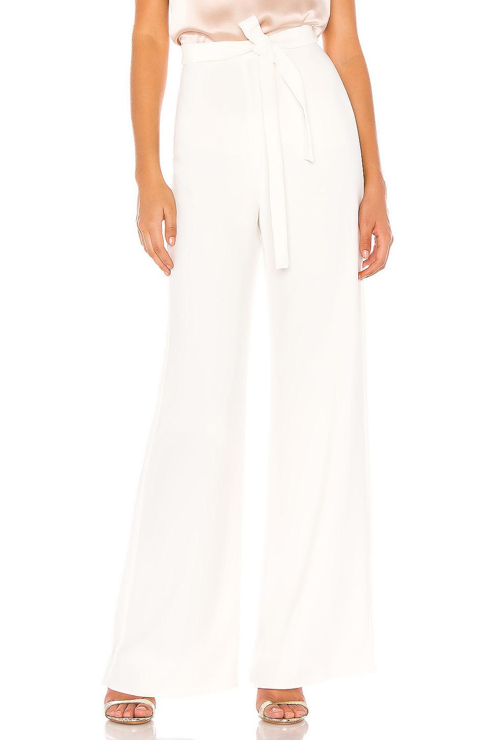 Amanda Uprichard Ariya Pant in White by AMANDA UPRICHARD