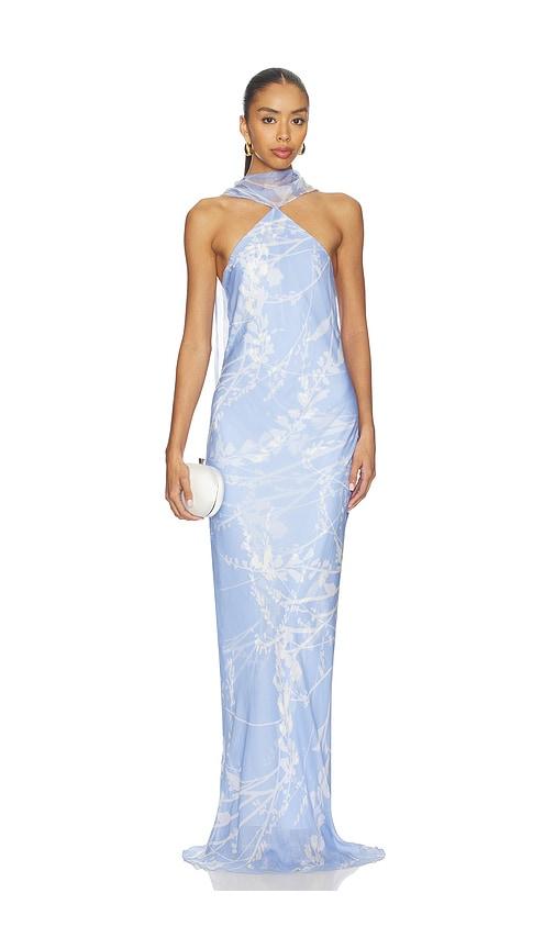 Amanda Uprichard Ashton Maxi Dress in Lavender by AMANDA UPRICHARD