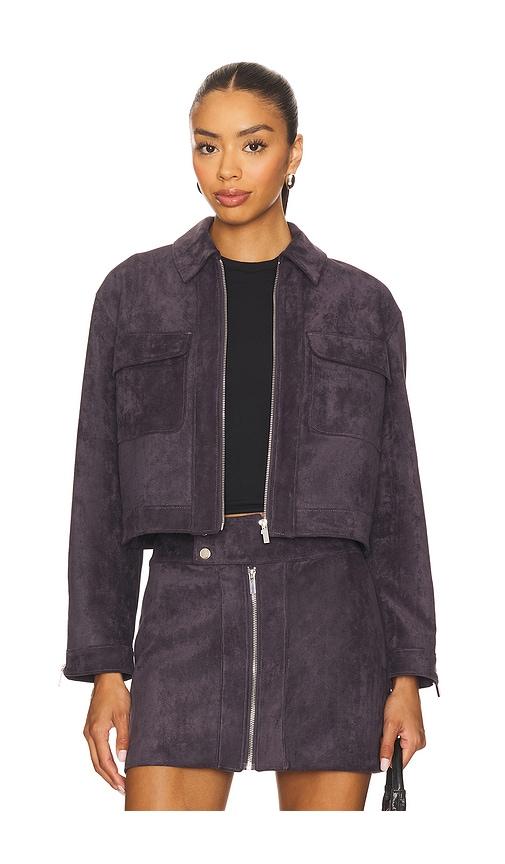 Amanda Uprichard Becker Jacket in Grey by AMANDA UPRICHARD