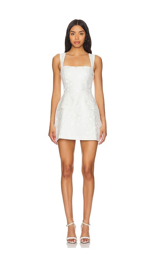 Amanda Uprichard Bethany Romper in White by AMANDA UPRICHARD