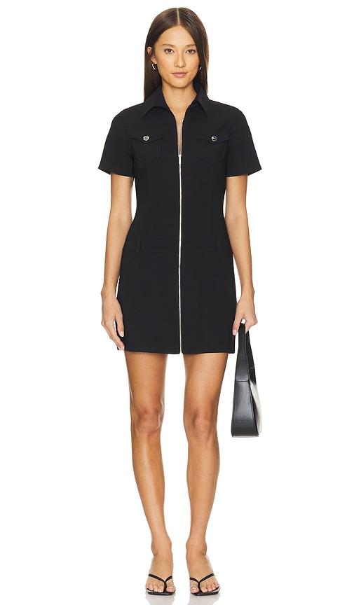 Amanda Uprichard Bianca Dress in Black by AMANDA UPRICHARD