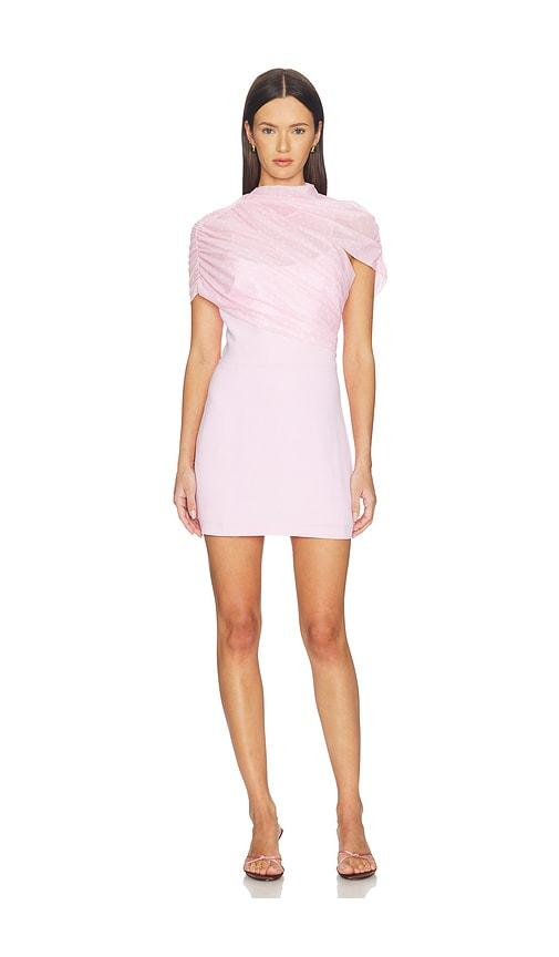 Amanda Uprichard Evianna Romper in Pink by AMANDA UPRICHARD