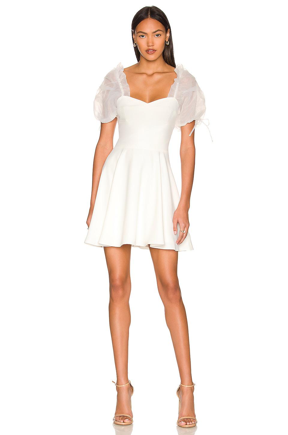 Amanda Uprichard Lovely Dress in Ivory by AMANDA UPRICHARD