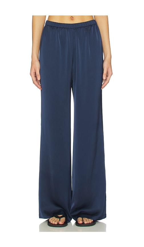 Amanda Uprichard Mariko Pant in Navy by AMANDA UPRICHARD