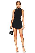 Amanda Uprichard Marshall Dress in Black by AMANDA UPRICHARD