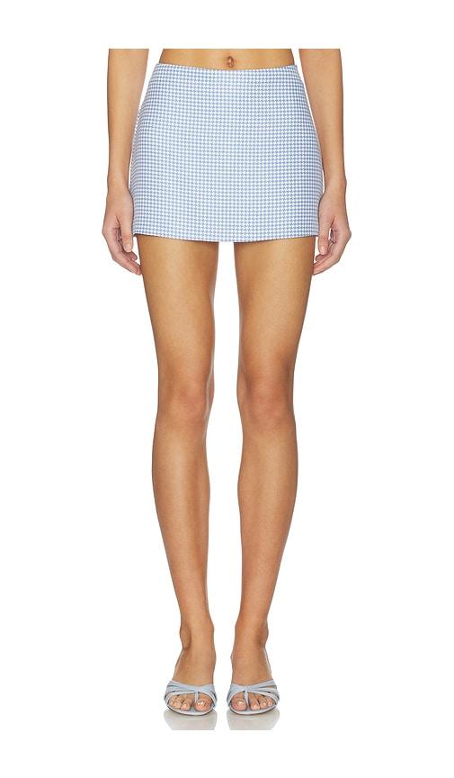 Amanda Uprichard Miles Skort in Baby Blue by AMANDA UPRICHARD