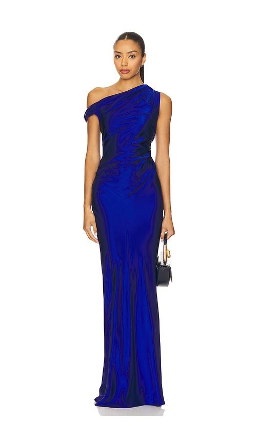 Amanda Uprichard Modesto Maxi Dress in Royal by AMANDA UPRICHARD