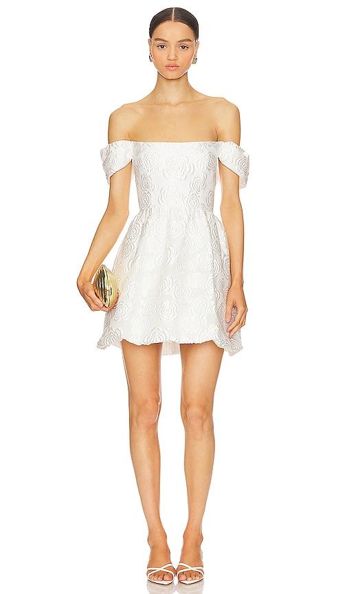 Amanda Uprichard Valentina Dress in White by AMANDA UPRICHARD