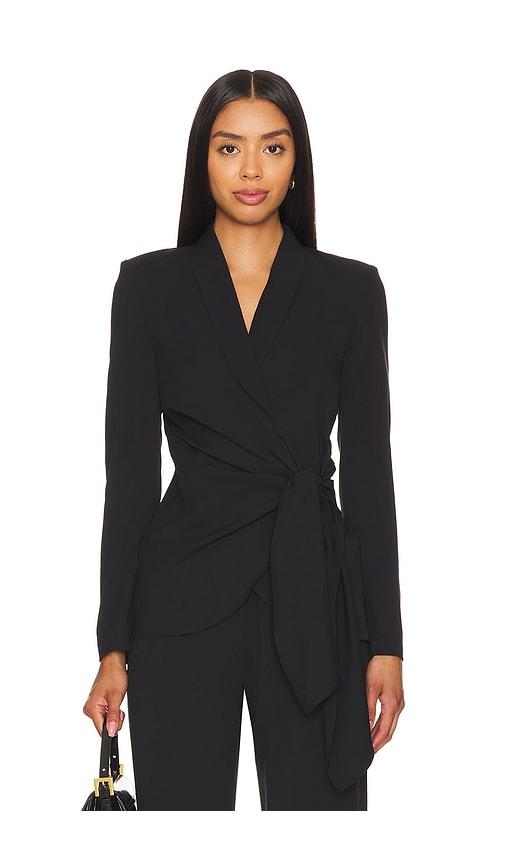 Amanda Uprichard Vera Blazer in Black by AMANDA UPRICHARD