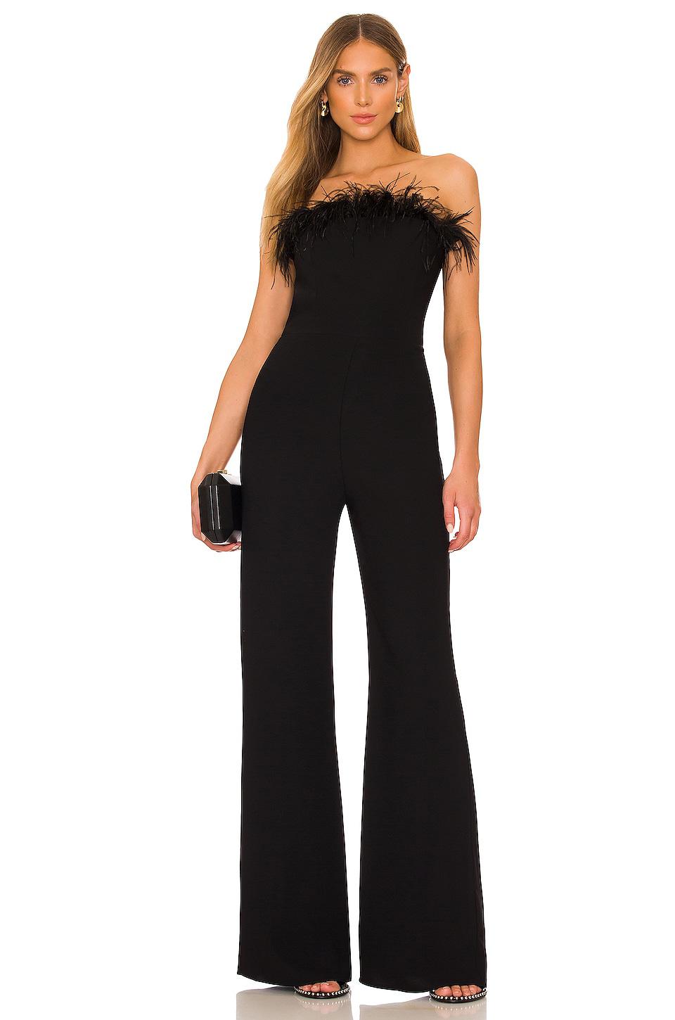 Amanda Uprichard x REVOLVE Amiah Jumpsuit in Black by AMANDA UPRICHARD