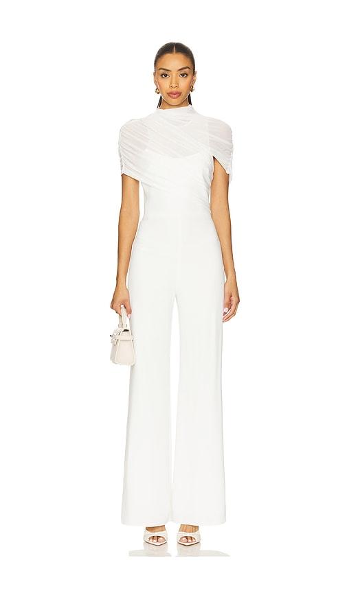 Amanda Uprichard x REVOLVE Evianna Jumpsuit in Ivory by AMANDA UPRICHARD Amanda Uprichard x REVOLVE Evianna Jumpsuit in Ivory by AMANDA UPRICHARD