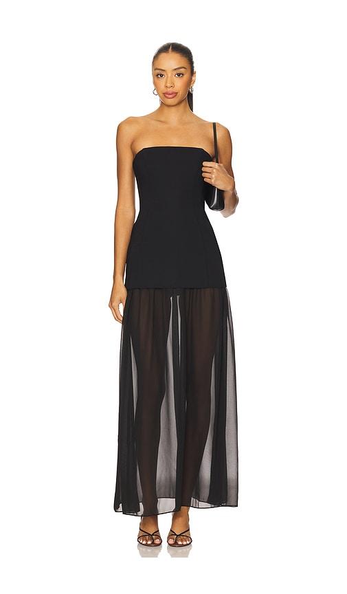 Amanda Uprichard x REVOLVE Linda Dress in Black by AMANDA UPRICHARD
