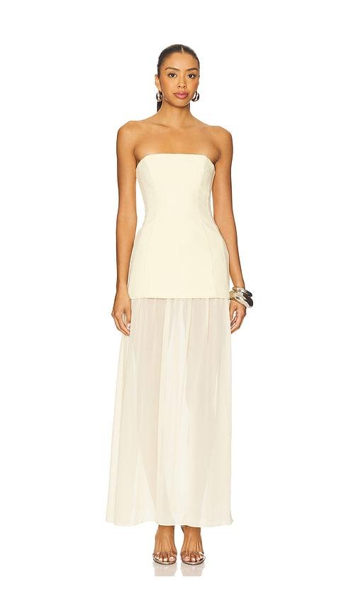 Amanda Uprichard x REVOLVE Linda Dress in Yellow by AMANDA UPRICHARD