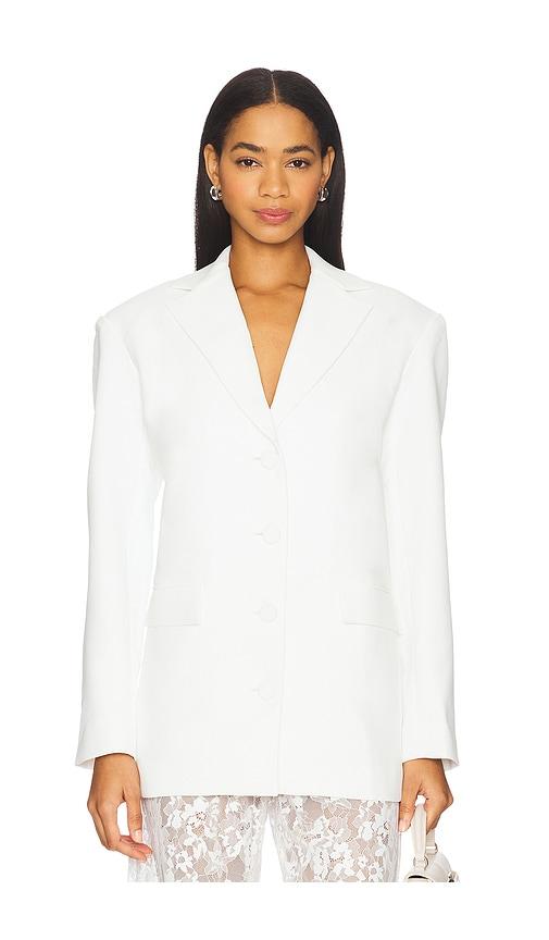 Amanda Uprichard x REVOLVE Samuel Blazer in Ivory by AMANDA UPRICHARD