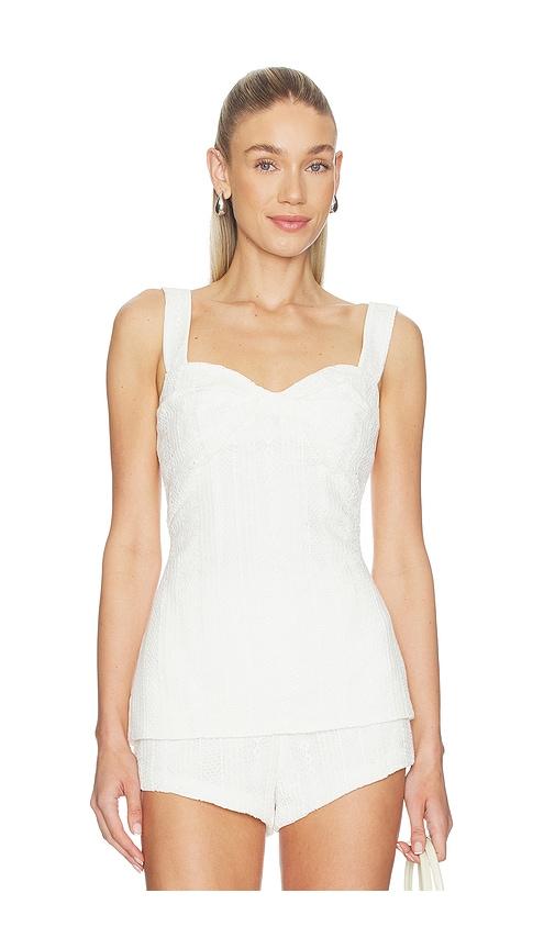 Amanda Uprichard x REVOLVE Soho Tunic in Ivory by AMANDA UPRICHARD