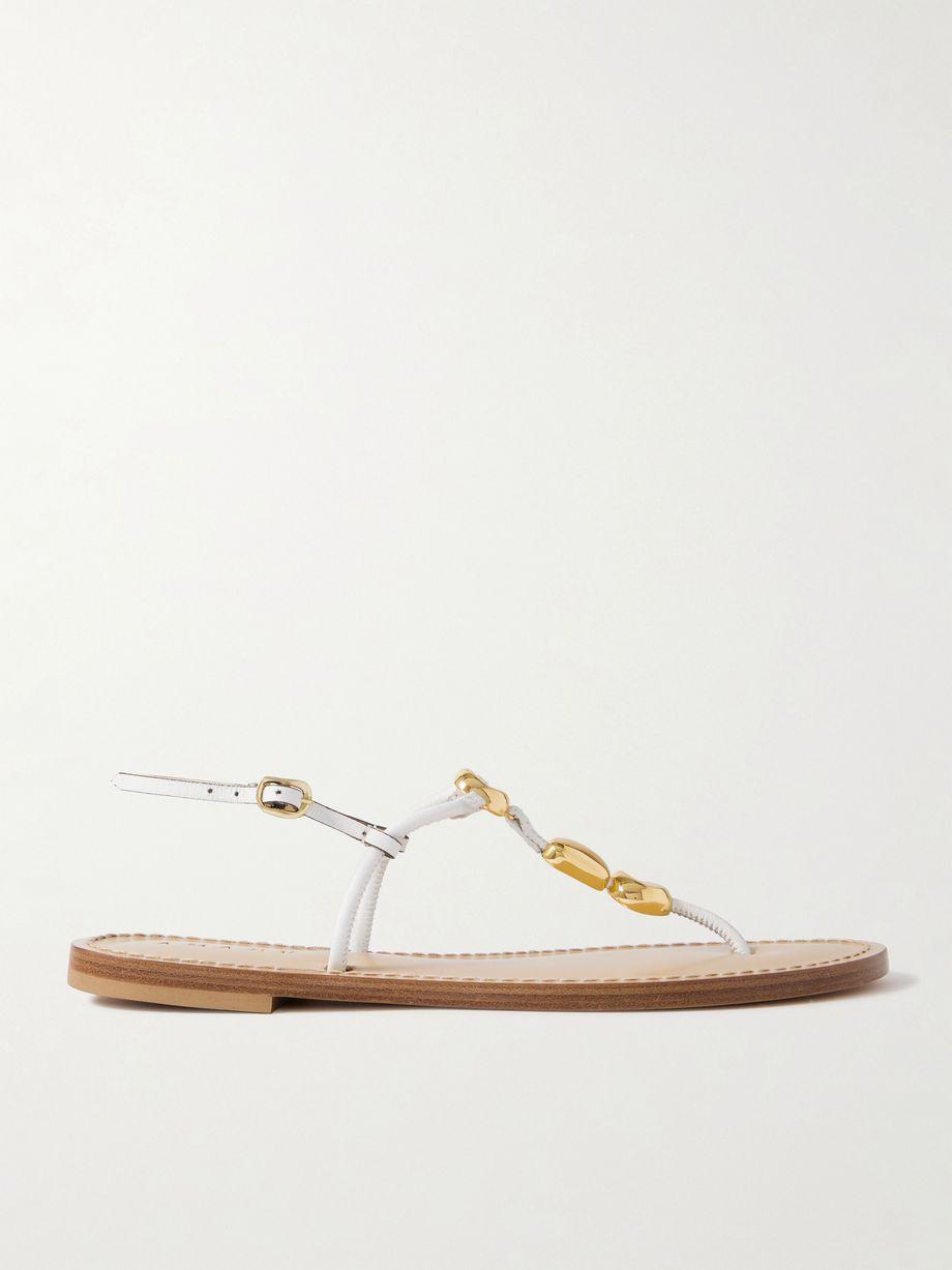 The Nairobi embellished leather sandals by AMANU