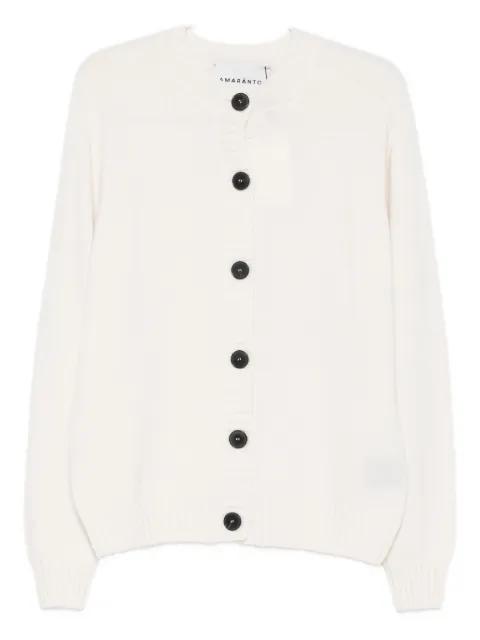 buttoned cardigan by AMARANTO