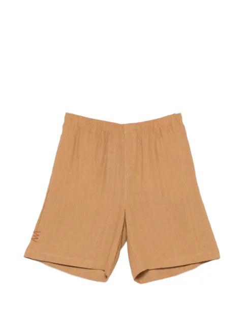 elasticated-waistband shorts by AMARANTO