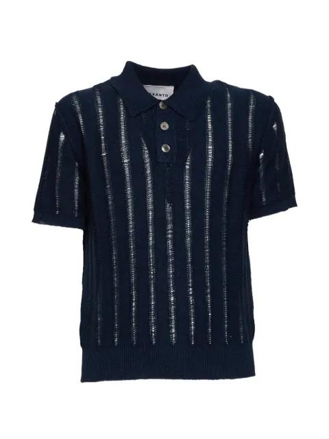 knitted polo by AMARANTO