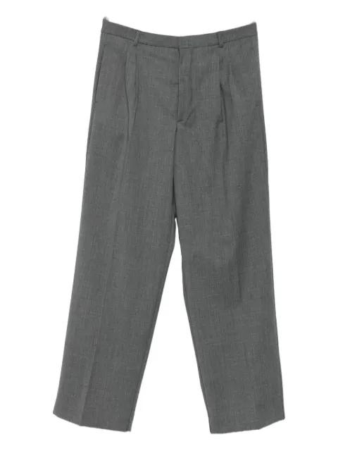 pressed-crease trousers by AMARANTO