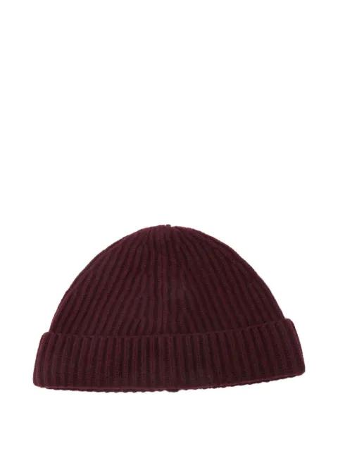 ribbed-knit beanie by AMARANTO