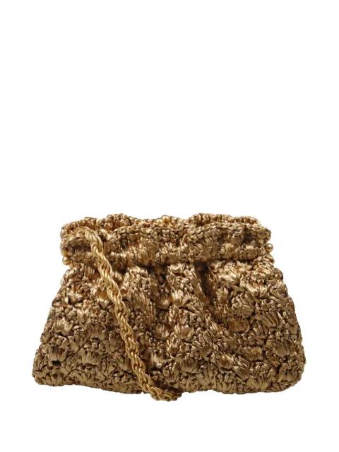 Ravioli interwoven clutch bag by AMATO DANIELE