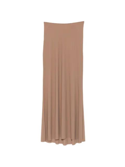 Luna flared maxi skirt by AMAZUIN