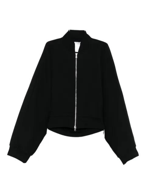 zip-front jacket by AMAZUIN