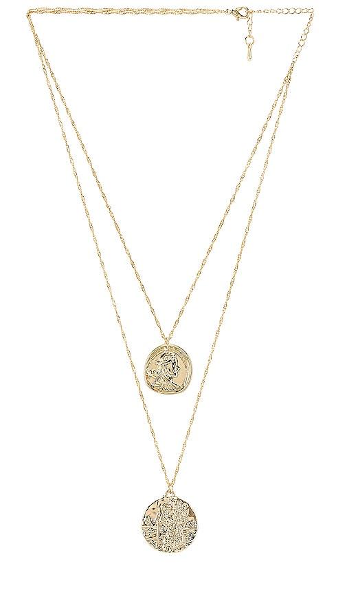 Amber Sceats X REVOLVE Athens Necklace in Metallic Gold by AMBER SCEATS