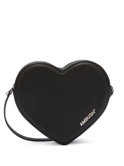 Heart leather crossbody bag by AMBUSH