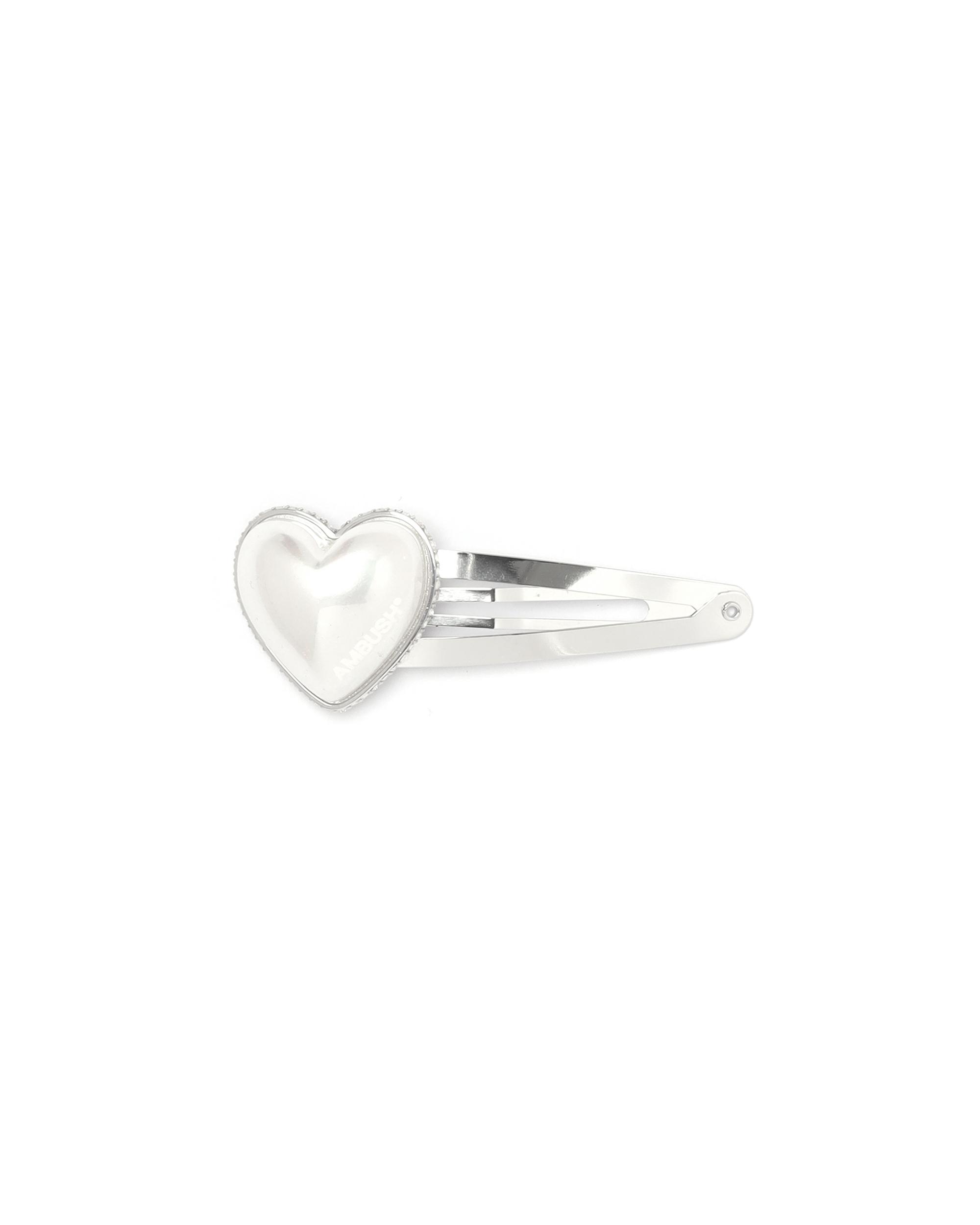 Pearl heart hair clip by AMBUSH