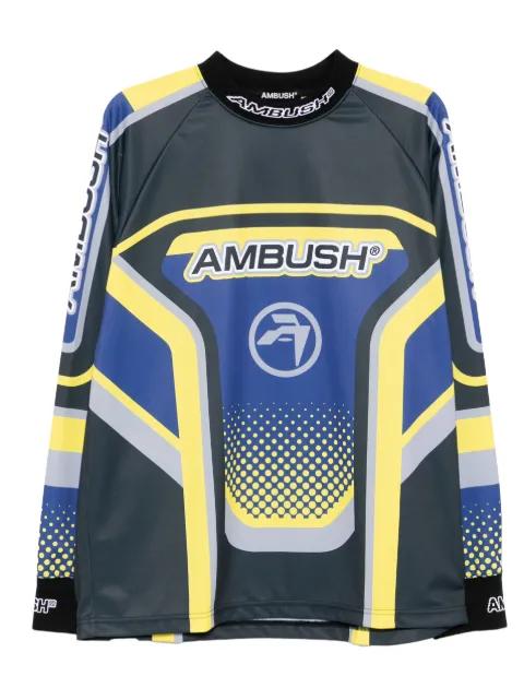 all-over graphic print T-shirt by AMBUSH