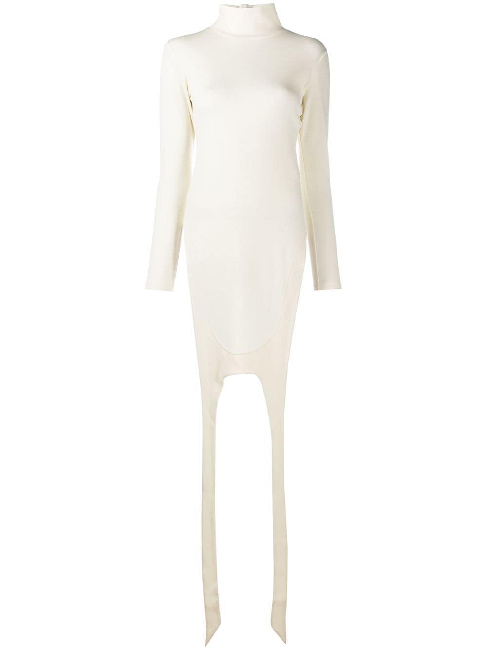 apron jersey rollneck top by AMBUSH